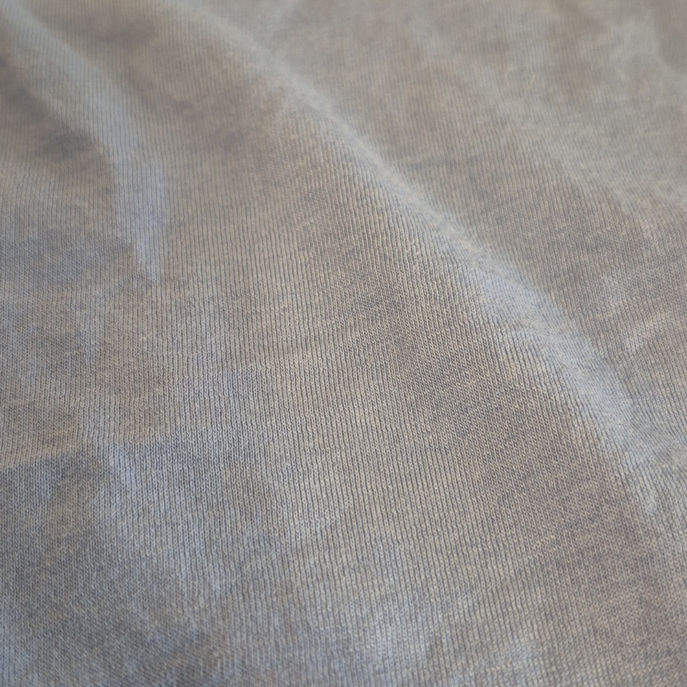 Express Blue Skimming Capped Sleeves Shirt - Picture 8 of 8
